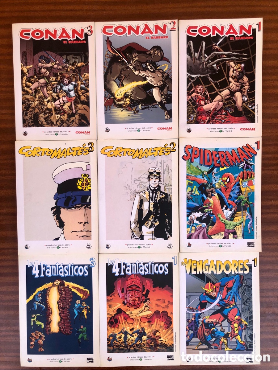 Tebeos: Colecci&oacute;n grandes h&eacute;roes del c&oacute;mic (45 libros) - Foto 2