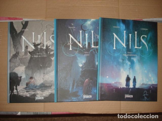 Tebeos: Nils, 2019, completa, 3 tomos, Kraken, impecables - Foto 1