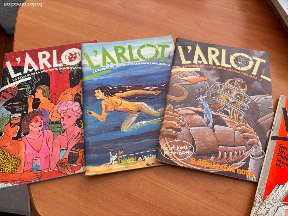 Tebeos: LARLOT COLECCION COMPLETA 1 AL 4 (COB254) - Foto 2