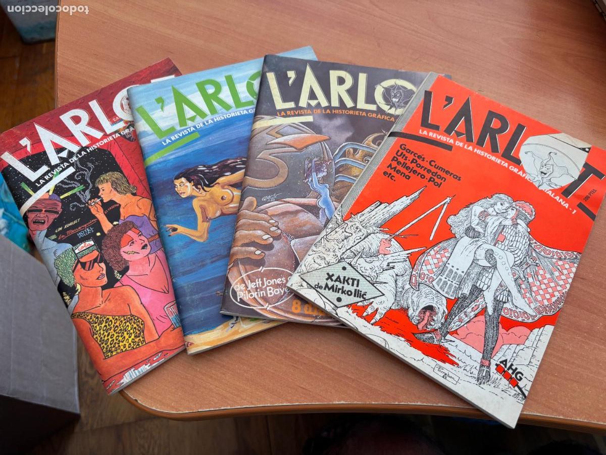 Tebeos: LARLOT COLECCION COMPLETA 1 AL 4 (COB254) - Foto 1