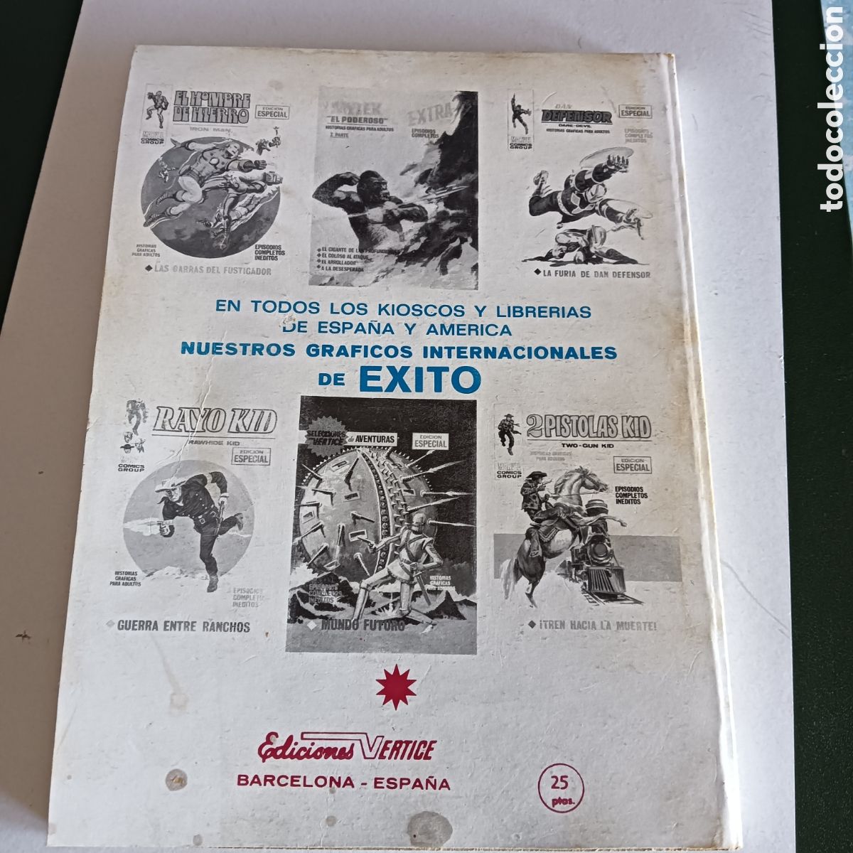 Tebeos: MYTEK EL PODEROSO N&Uacute;M 3 TACO V&Eacute;RTICE - Foto 2