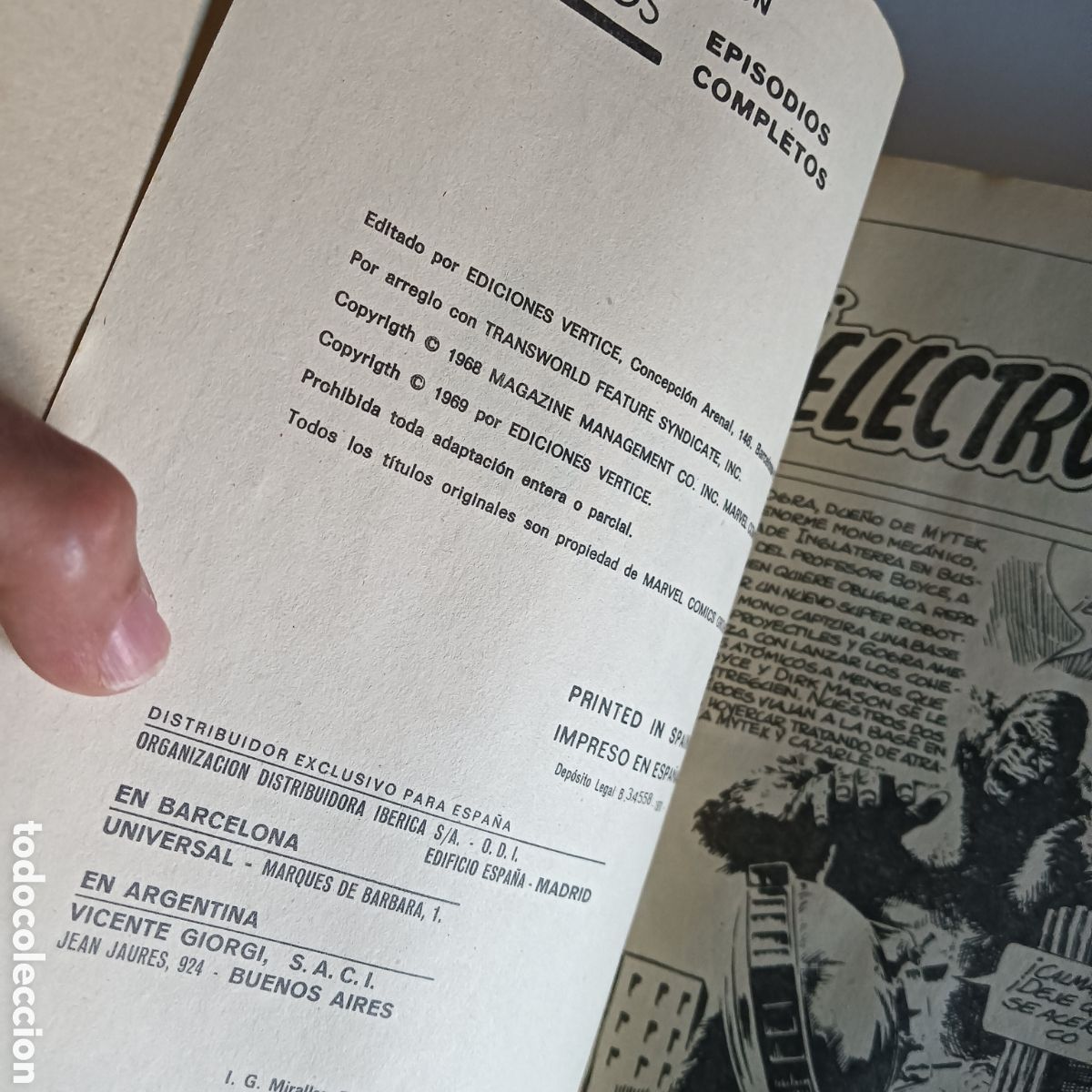 Tebeos: MYTEK EL PODEROSO N&Uacute;M 3 TACO V&Eacute;RTICE - Foto 4