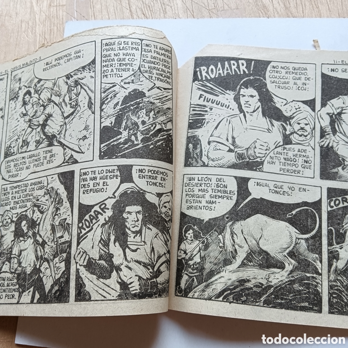 Tebeos: EL LE&Oacute;N MARINO NUM 11 EDI.MAGA - Foto 2