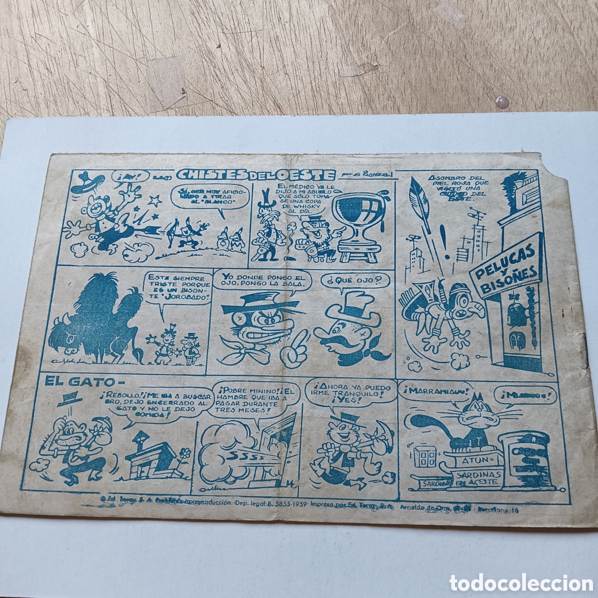 Tebeos: DICK REL&Aacute;MPAGO NUM17 Edi.toray original - Foto 2