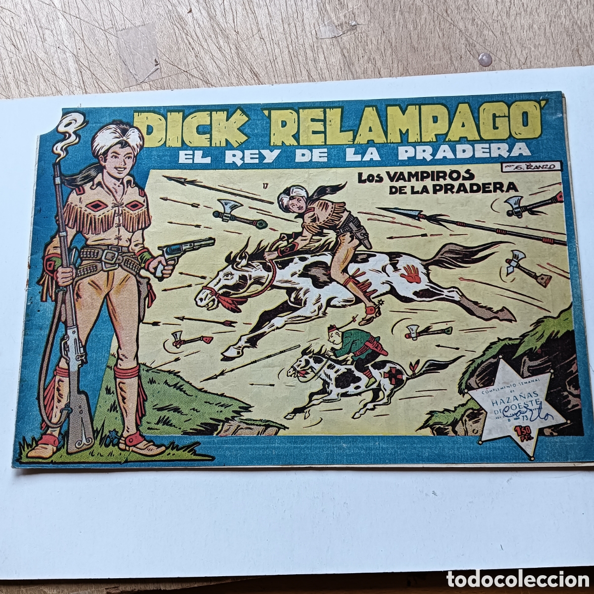 Tebeos: DICK REL&Aacute;MPAGO NUM17 Edi.toray original - Foto 1