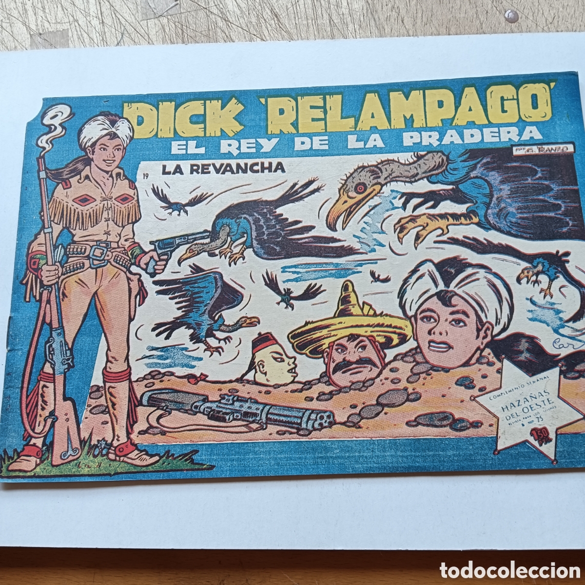 Tebeos: DICK REL&Aacute;MPAGO NUM19 EDI.TORAY ORIGINAL - Foto 1