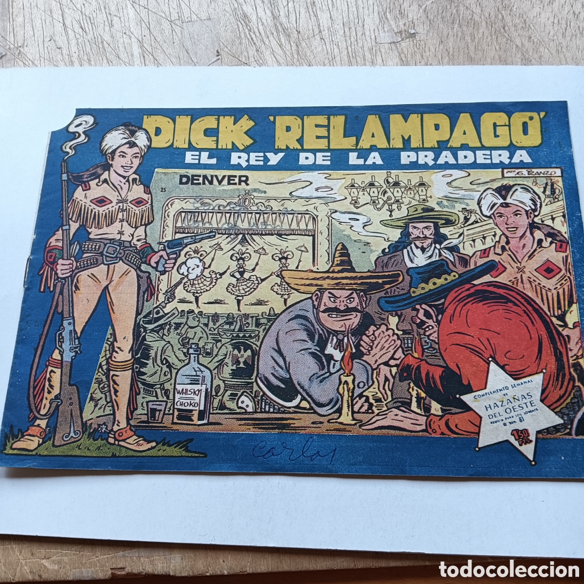 Tebeos: DICK REL&Aacute;MPAGO NUM 25 EDI.TORAY ORIGINAL - Foto 1