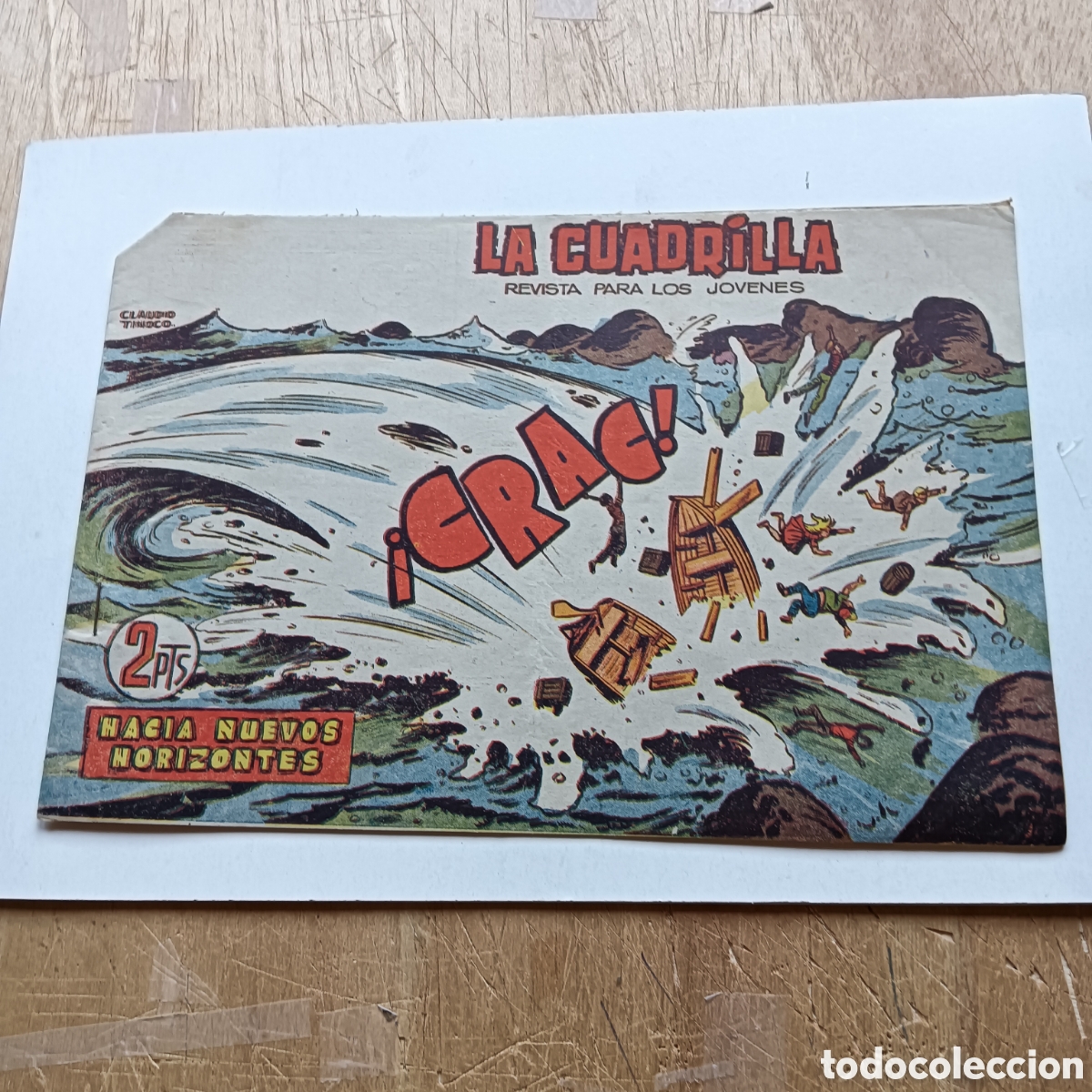 Tebeos: LA CUADRILLA NUM 21 EDI.MAGA ORIGINAL - Foto 1