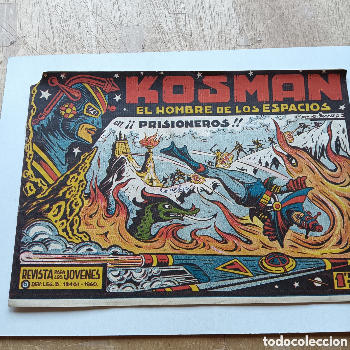 Tebeos: KOSMAN NUM 6 EDI.IRANZO ORIGINAL - Foto 1