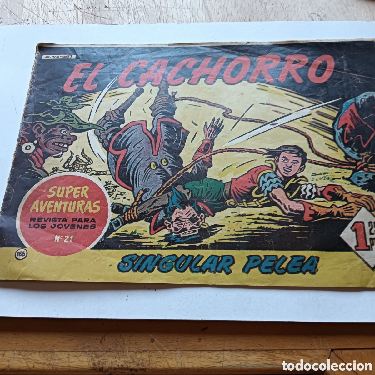 Tebeos: EL CACHORRO NUM 165 ORIGINAL - Foto 1