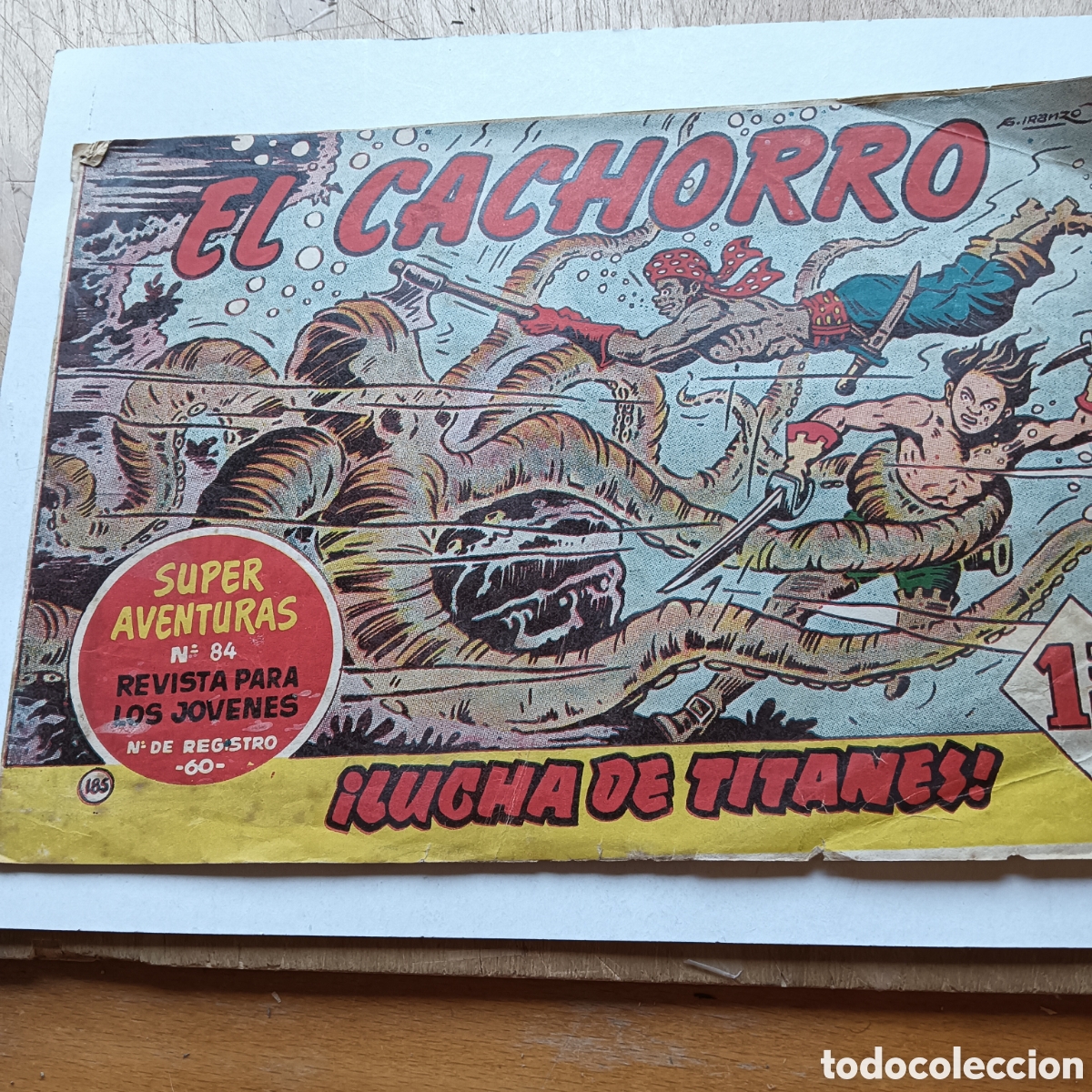 Tebeos: EL CACHORRO NUM 185 ORIGINAL - Foto 1