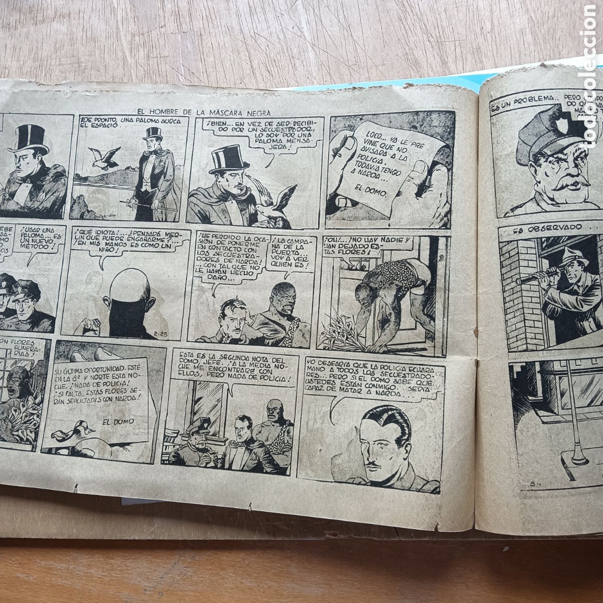 Tebeos: MERL&Iacute;N EL MAGO NUM19 HISPANO AMERICANA ORIGINAL - Foto 3