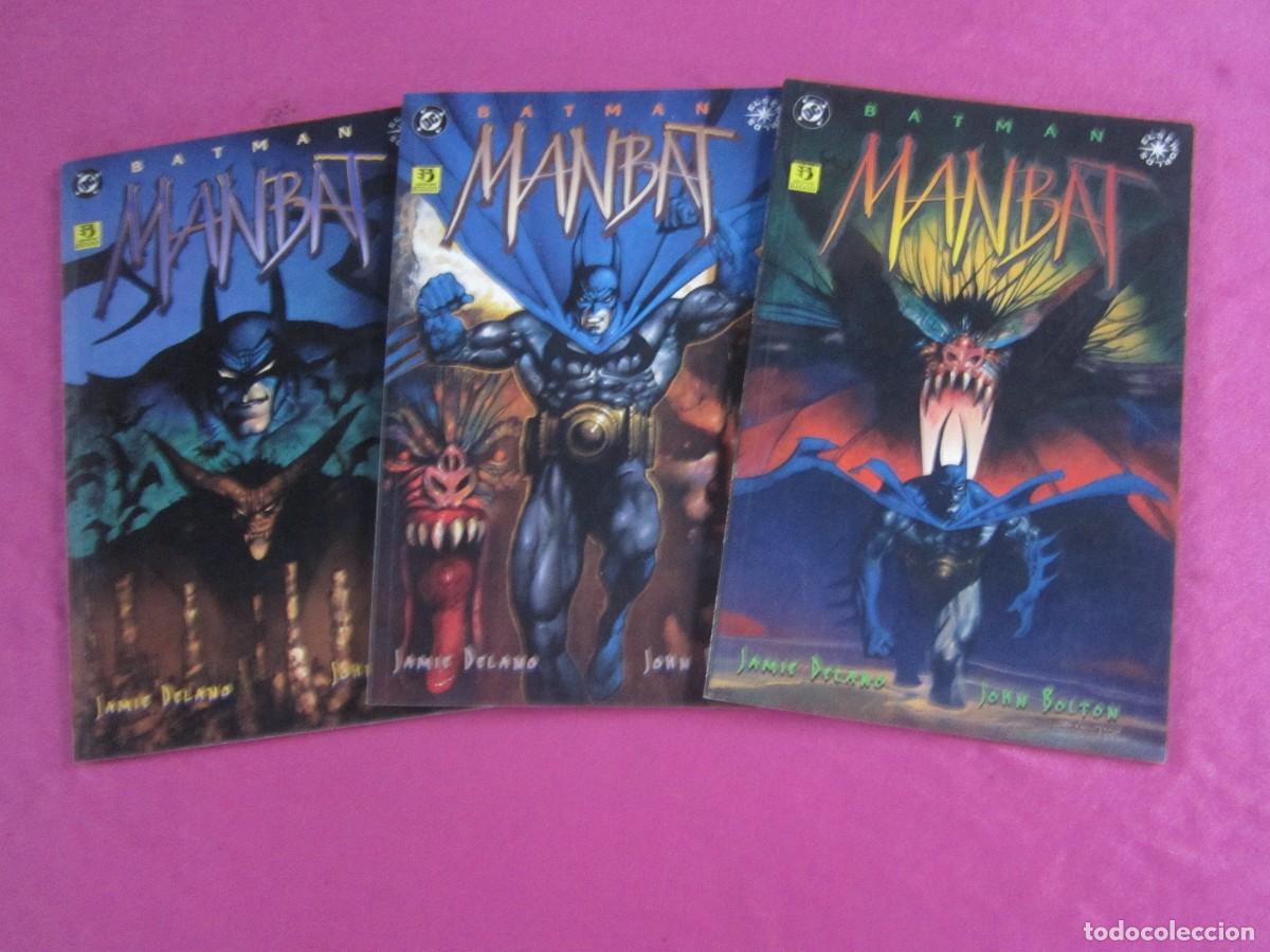 Tebeos: BATMAN MANBAT 3 COMPLETA L19 3 - Foto 1