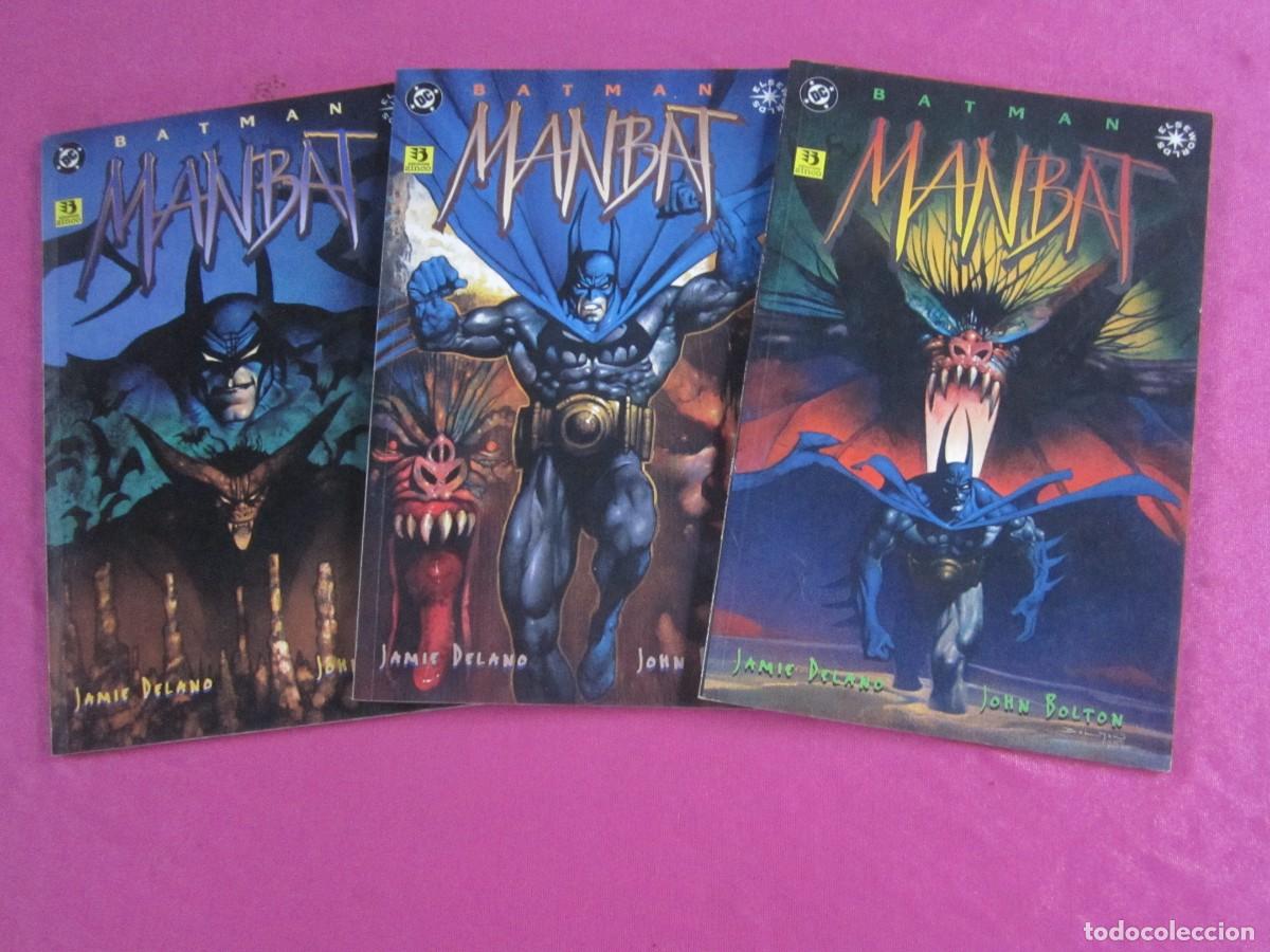 Tebeos: BATMAN MANBAT 3 COMPLETA L19 3 - Foto 5