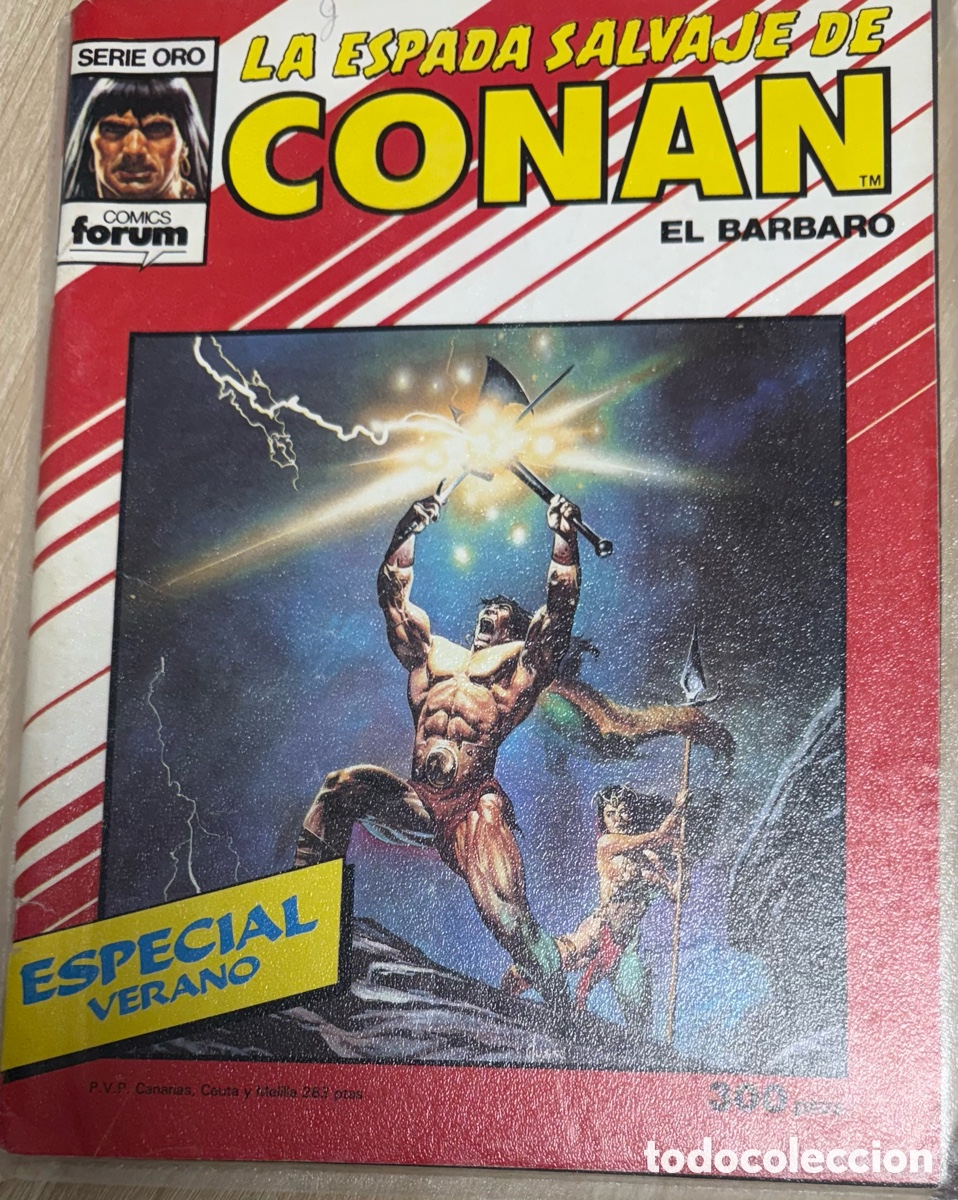 Tebeos: Lote Conan la espalda salvaje 1 edici&oacute;n - Foto 6