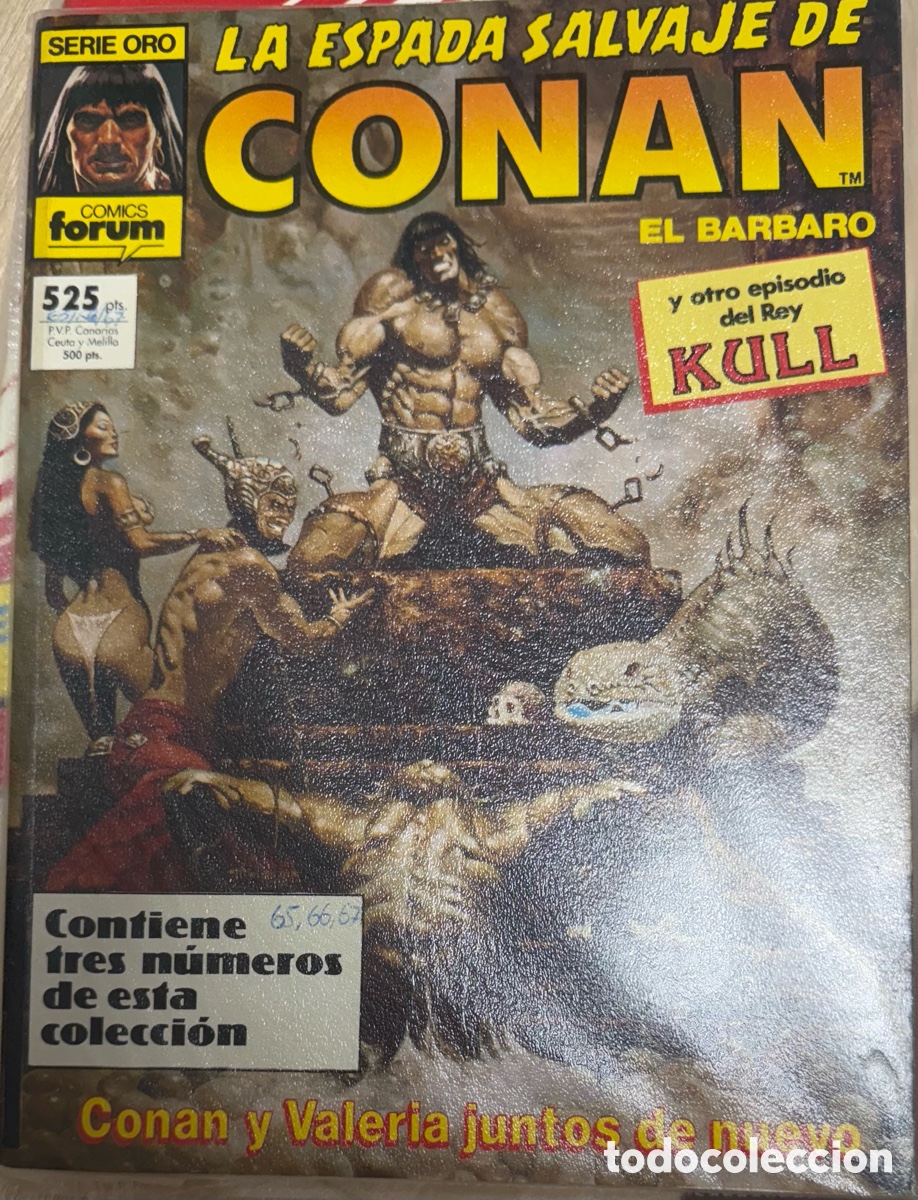 Tebeos: Lote Conan la espalda salvaje 1 edici&oacute;n - Foto 7