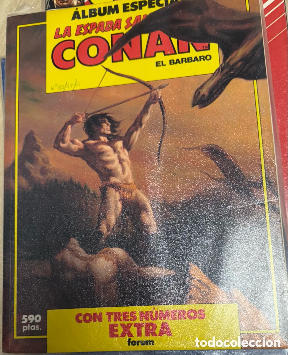 Tebeos: Lote Conan la espalda salvaje 1 edici&oacute;n - Foto 8