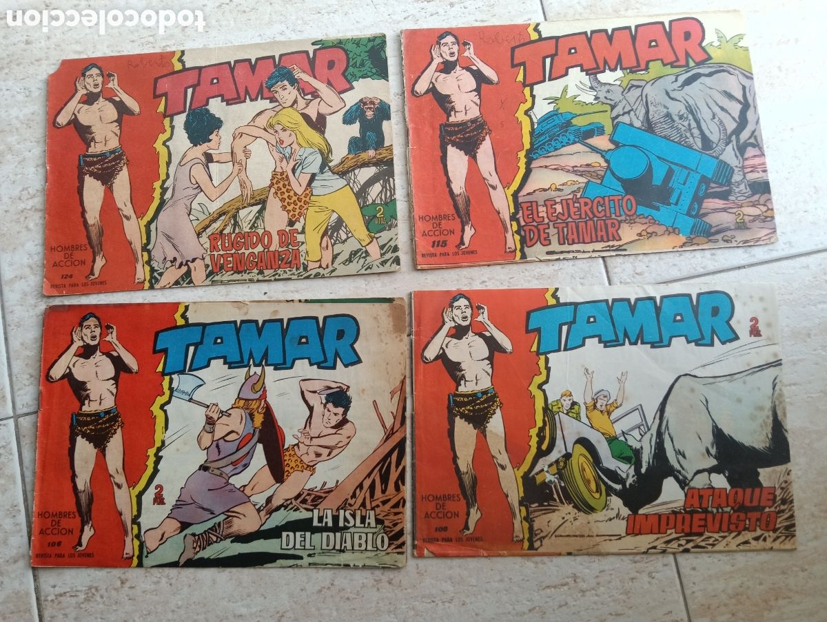 Tebeos: 29 tebeos de Tamar, originales , ver n&uacute;meros dentro - Foto 2