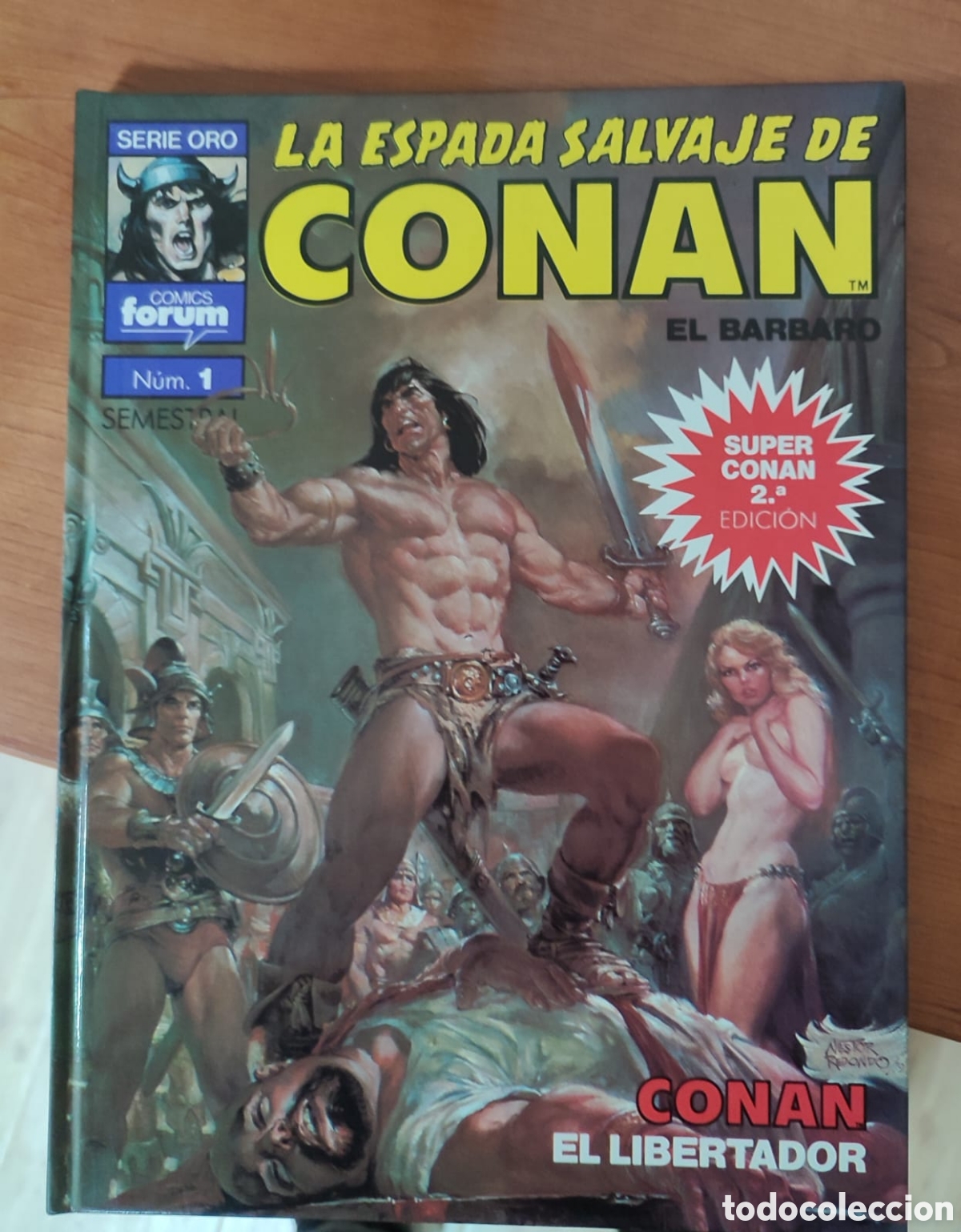 Tebeos: Super Conan Completa , primera y segunda edici&oacute;n - Foto 2