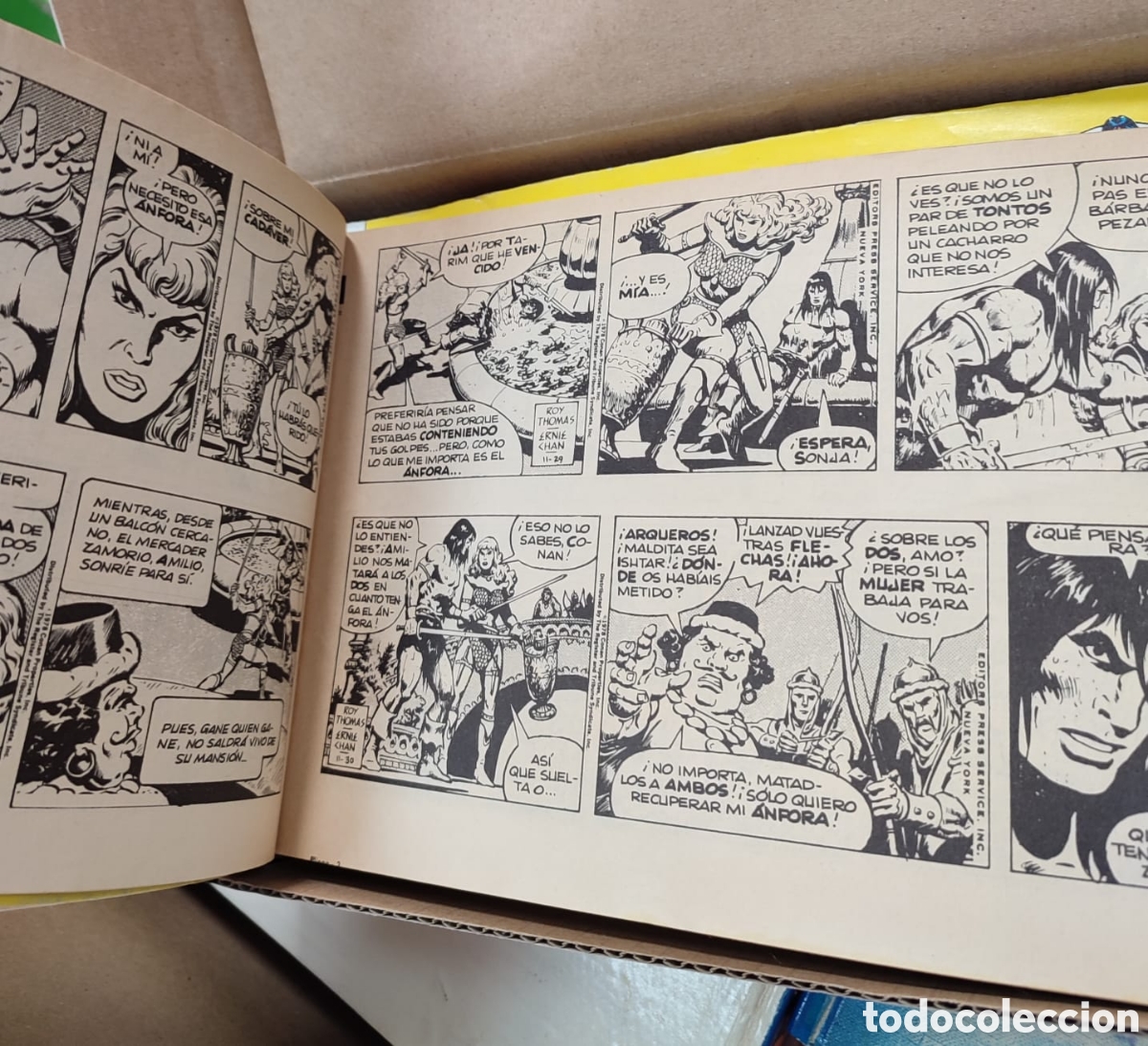 Tebeos: Las tiras de conan , completa 12 n&uacute;meros - Foto 3