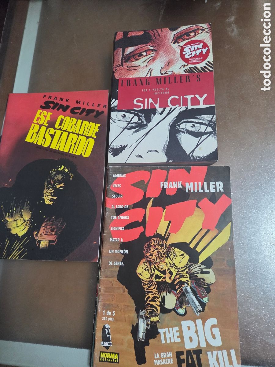 Tebeos: Sin City , 3 colecciones completas - Foto 1