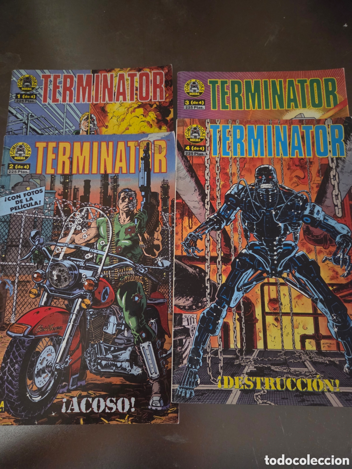 Tebeos: Terminator , colecci&oacute;n completa 4 n&uacute;meros , norma - Foto 1