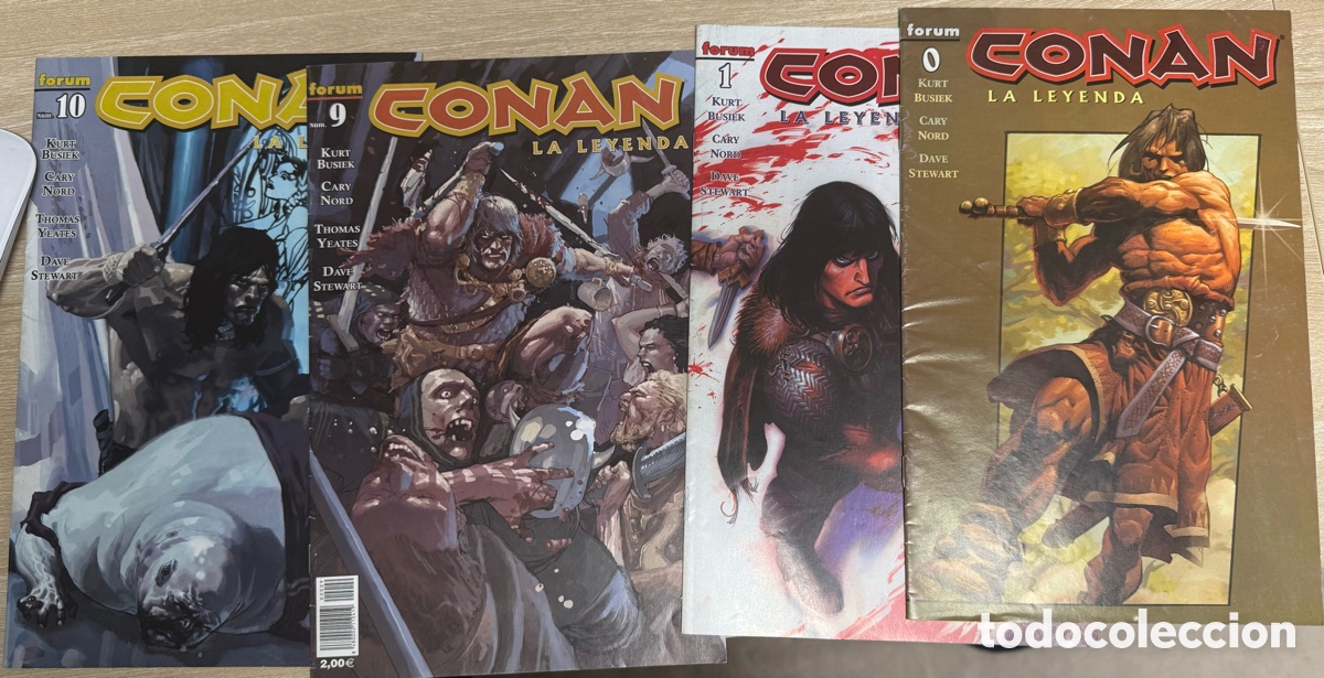 Tebeos: Conan la leyenda 4 n&uacute;meros - Foto 1