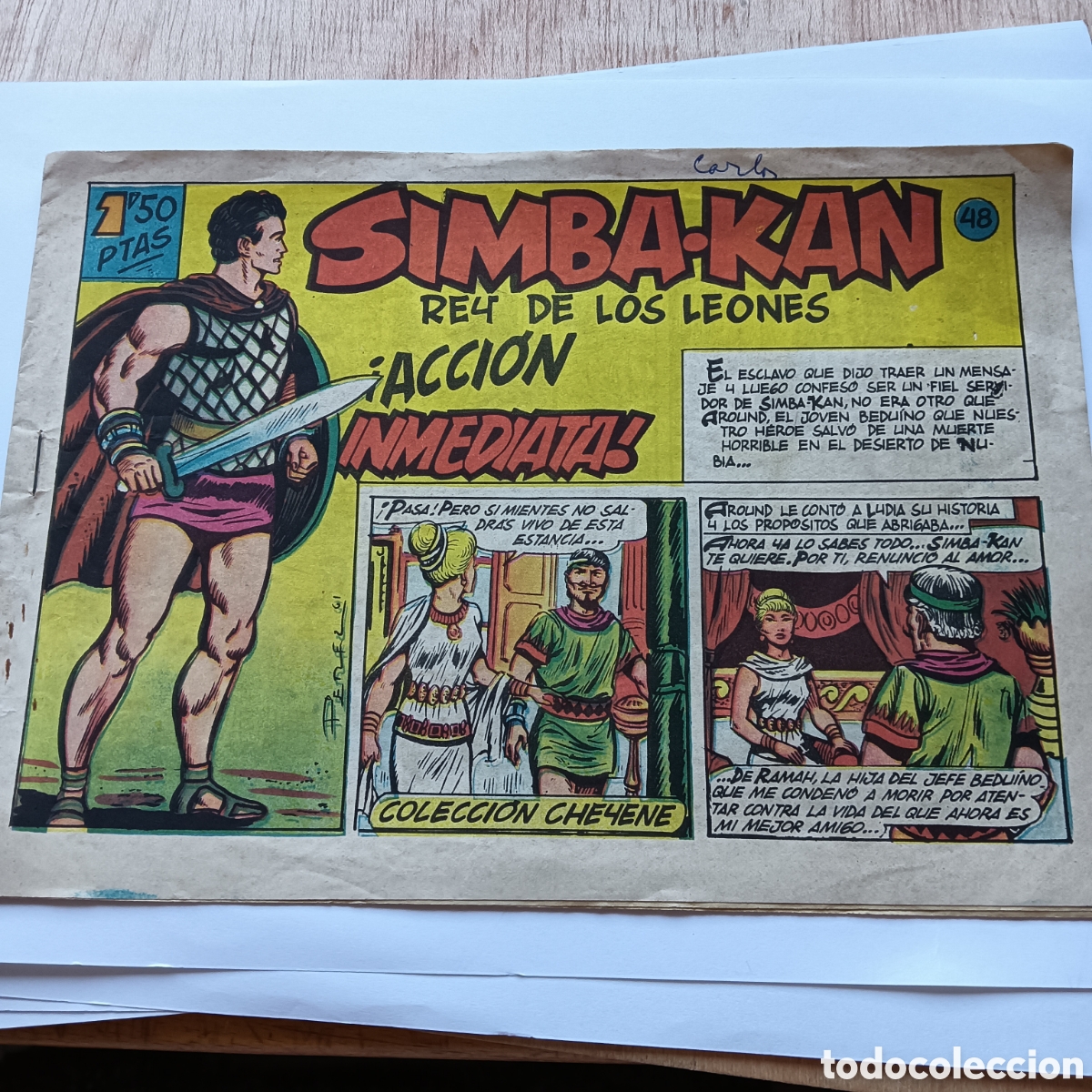 Tebeos: SIMBA -KAN NUM 48 ORIGINAL - Foto 1