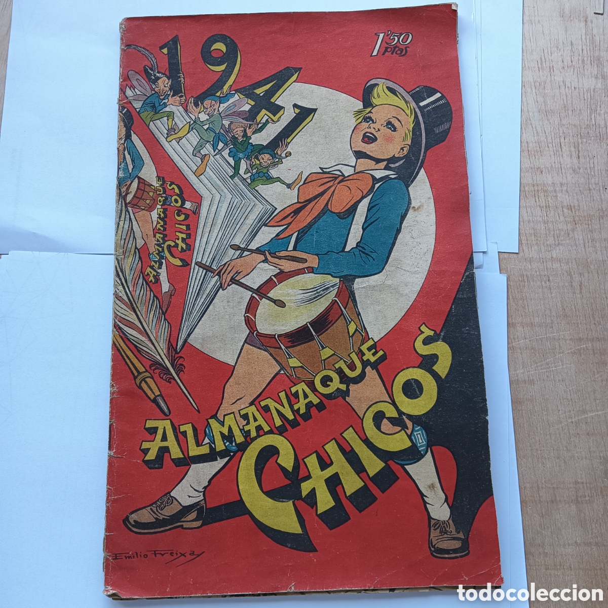 Tebeos: CHICOS ALMANAQUE 1941 - Foto 1