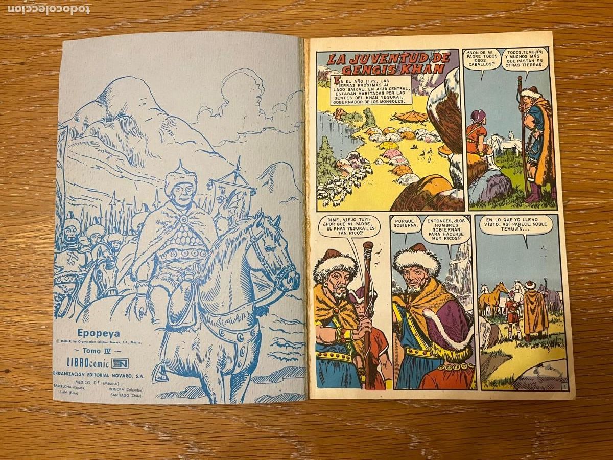 Tebeos: Epopeya Gengis Khan se&ntilde;or de Asia librocomic - Foto 2
