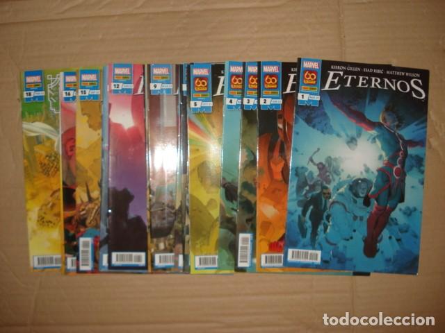 Tebeos: Eternos, 2021, completa, 18 n&uacute;meros, Panini, impecables - Foto 1