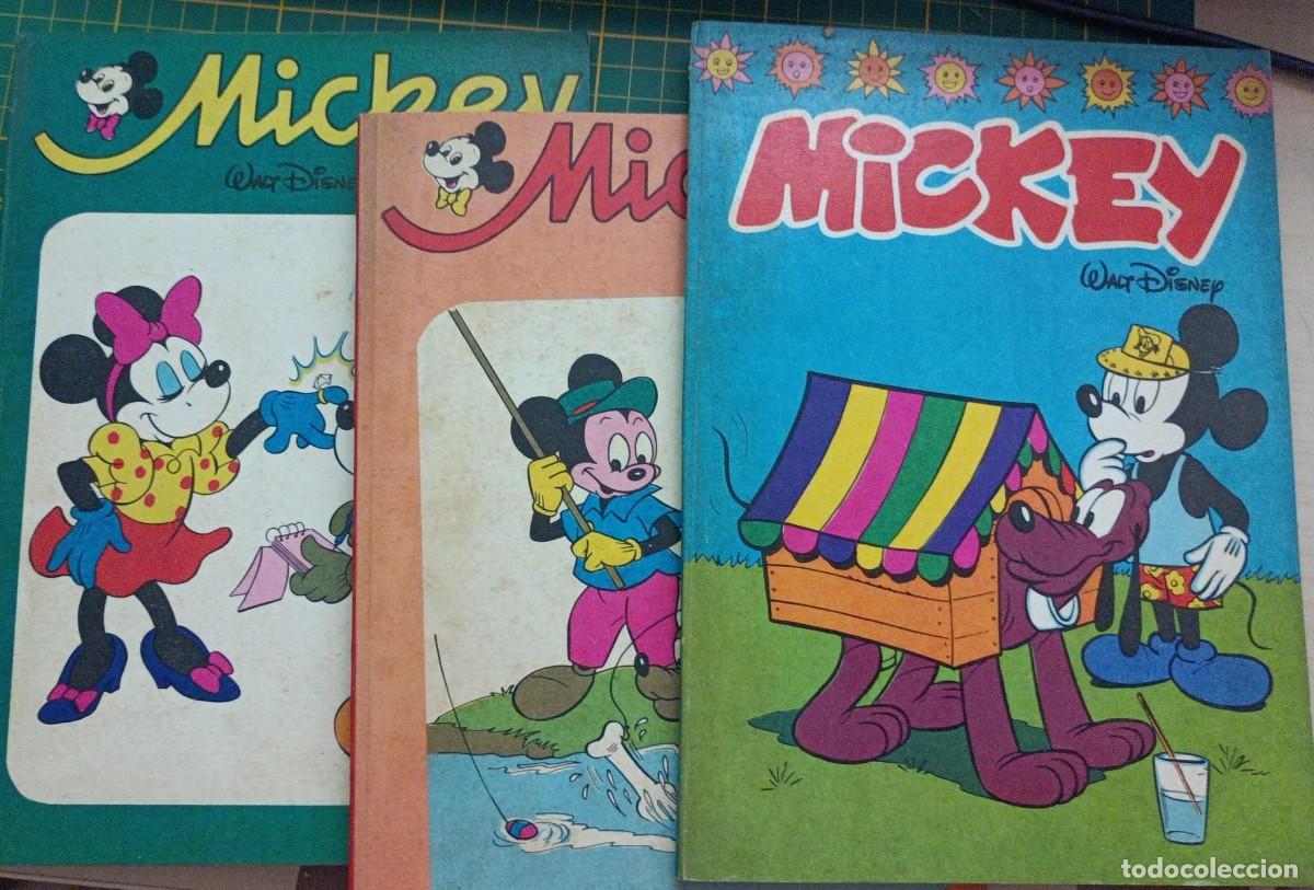 Tebeos: Comic MICKEY de Walt Disney X3 - Foto 1