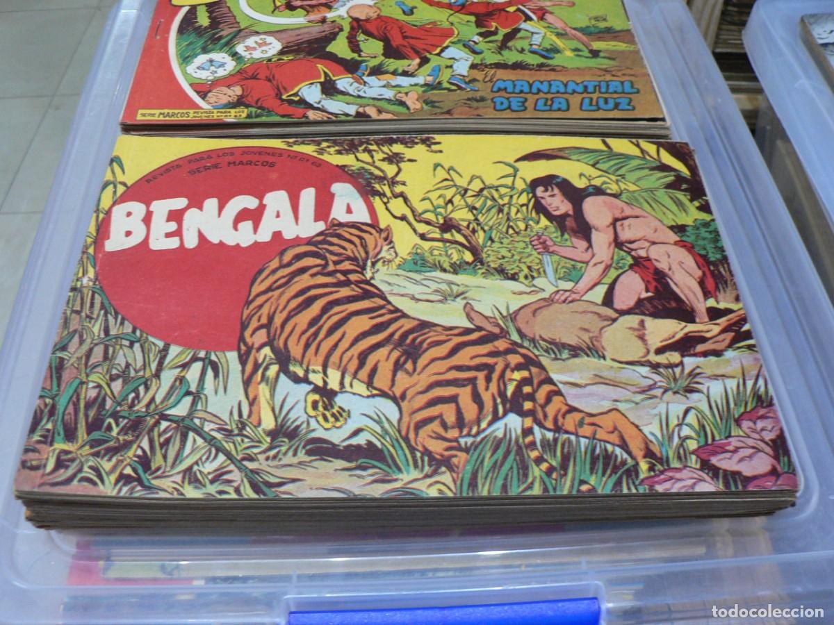 Tebeos: LOTE DE LAS COLECCIONES DE BENGALA 1&ordf; - Foto 1