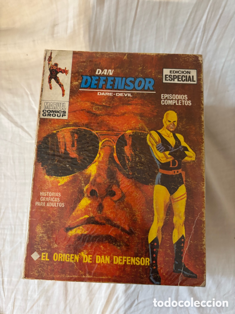 Tebeos: DAN DEFENSOR VOL.1 - COLECCI&Oacute;N COMPLETA 48 N&Uacute;MEROS (V&Eacute;RTICE) - Foto 1