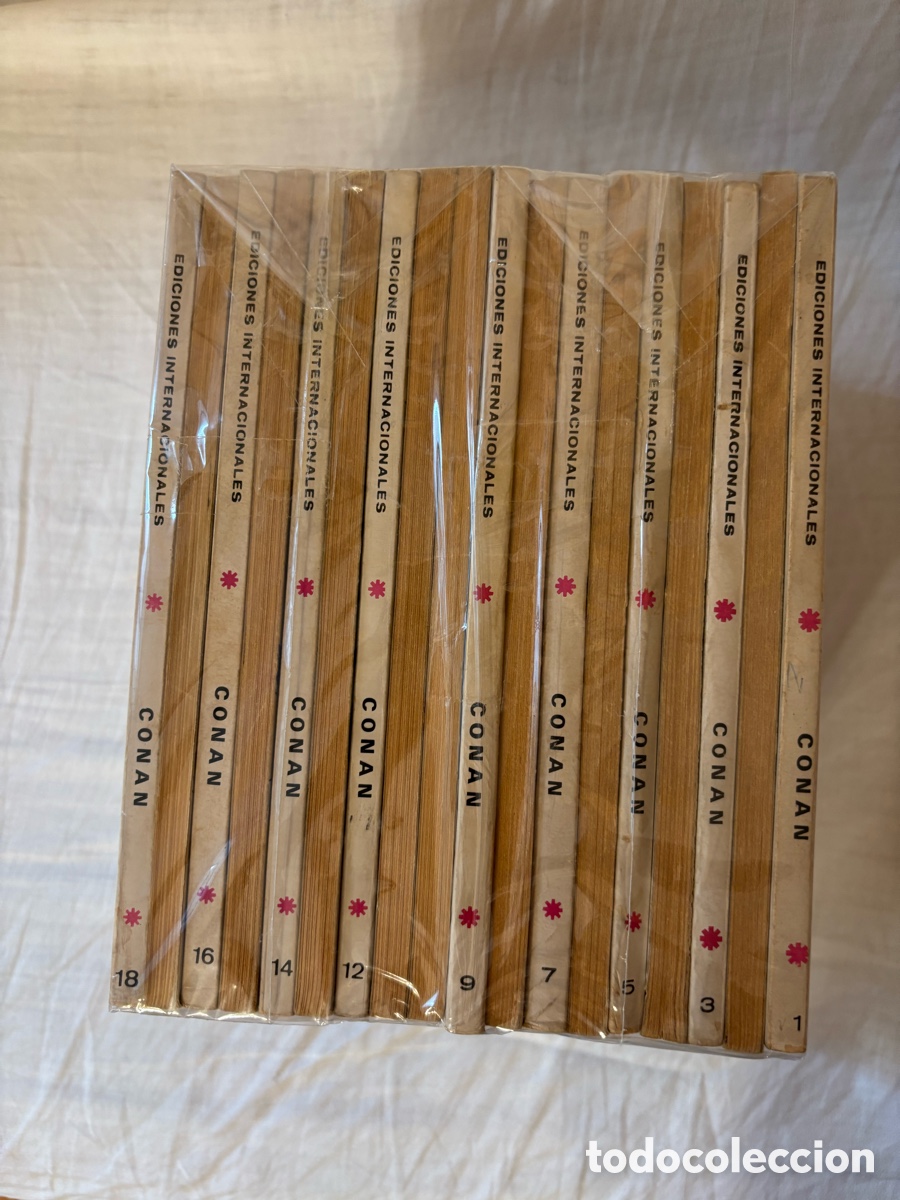 Tebeos: CONAN VOL.1 - COLECCI&Oacute;N COMPLETA 18 N&Uacute;MEROS (V&Eacute;RTICE) - Foto 2