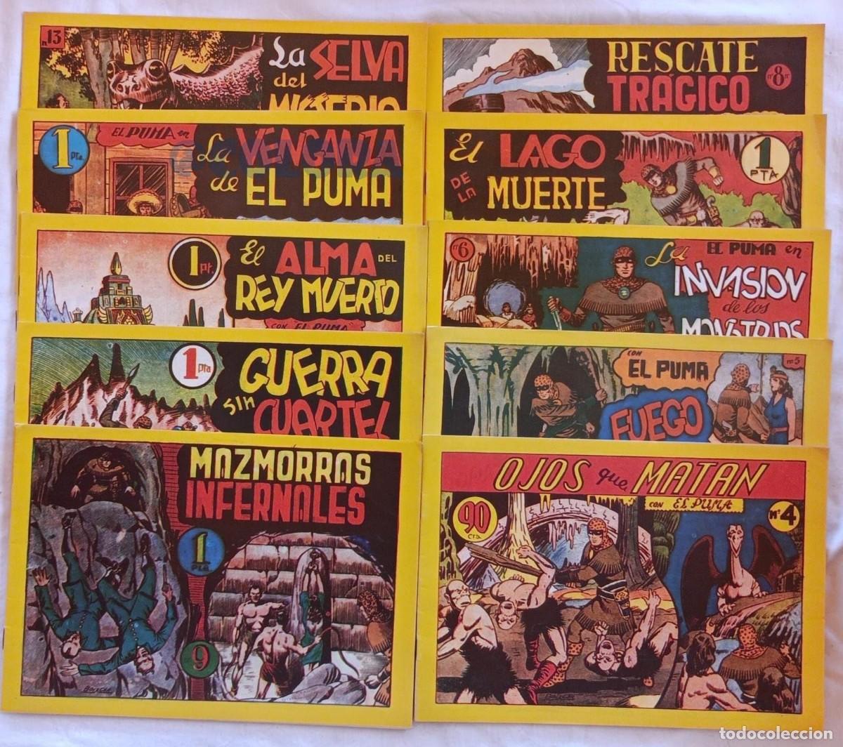 Tebeos: Comic EL PUMA (Colecci&oacute;n de 23 ejemplares) - Foto 2