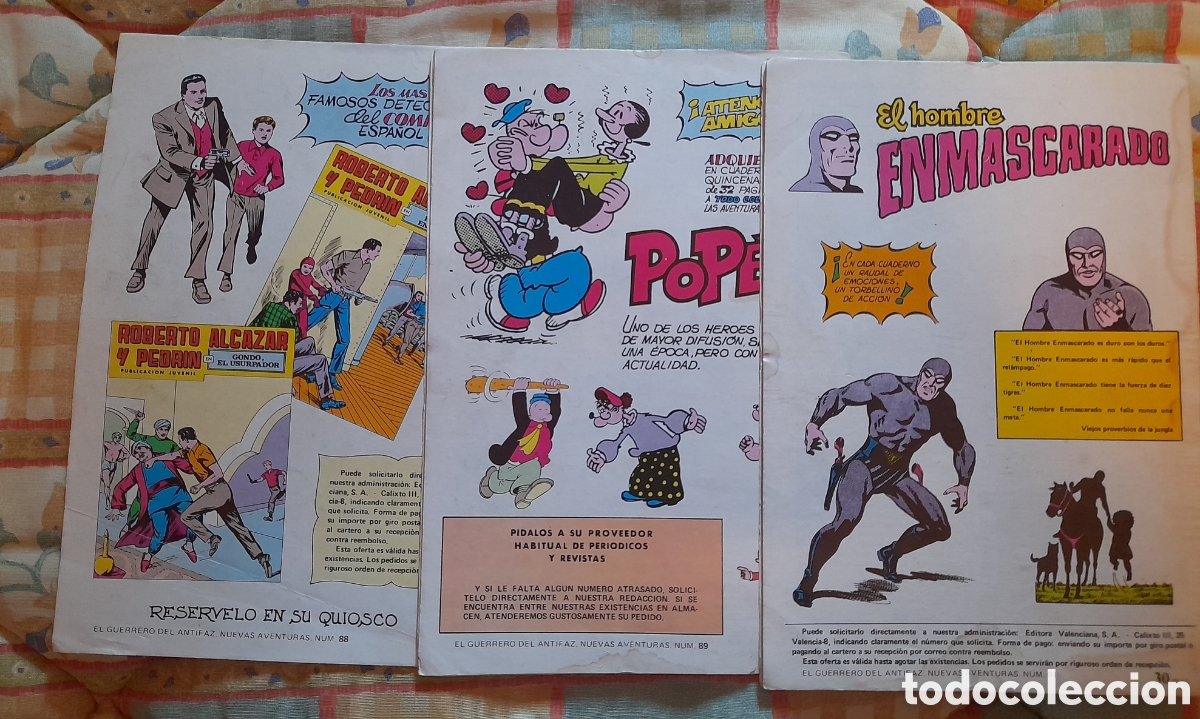 Tebeos: C&oacute;mics El Guerrero del Antifaz - Foto 1