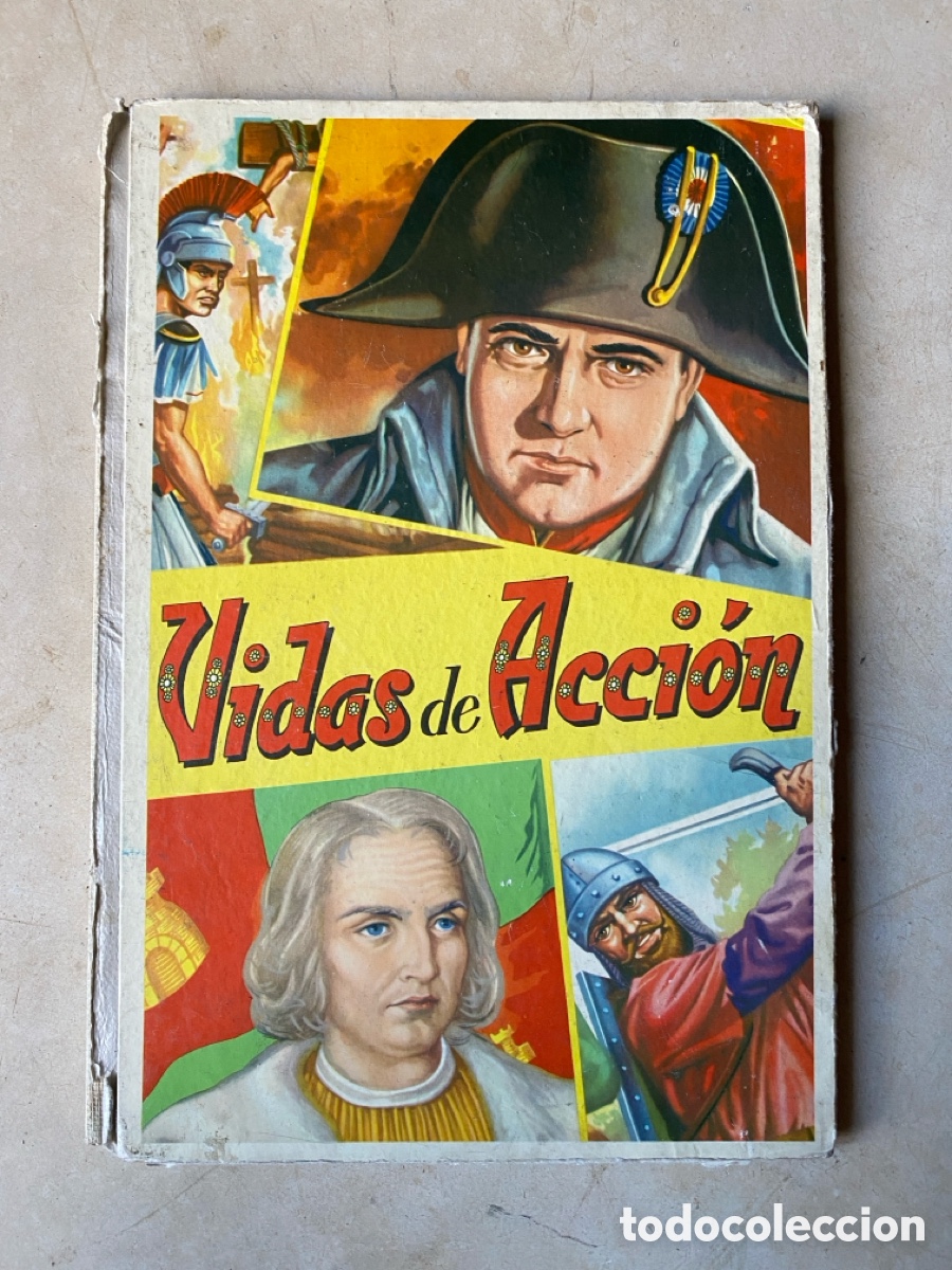 Tebeos: &Aacute;lbum Comic Vidas de Acci&oacute;n - Foto 1