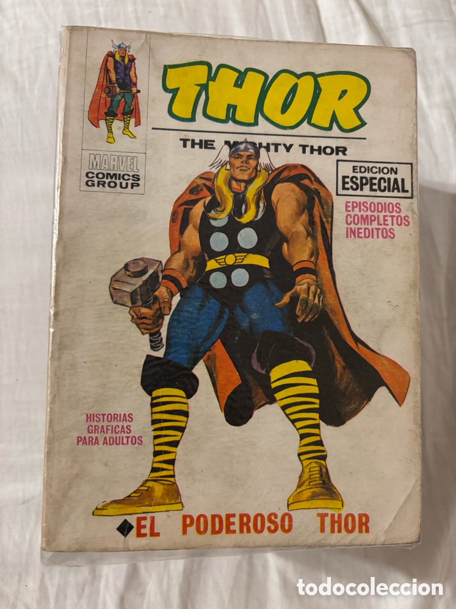 Tebeos: THOR VOL.1 COLECCI&Oacute;N COMPLETA 42 N&Uacute;MEROS (V&Eacute;RTICE) - Foto 1