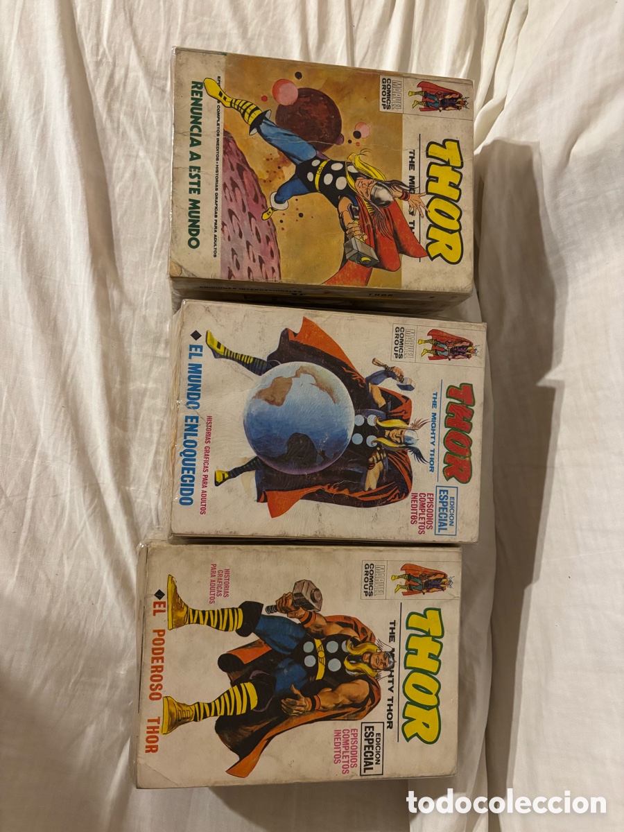 Tebeos: THOR VOL.1 COLECCI&Oacute;N COMPLETA 42 N&Uacute;MEROS (V&Eacute;RTICE) - Foto 8