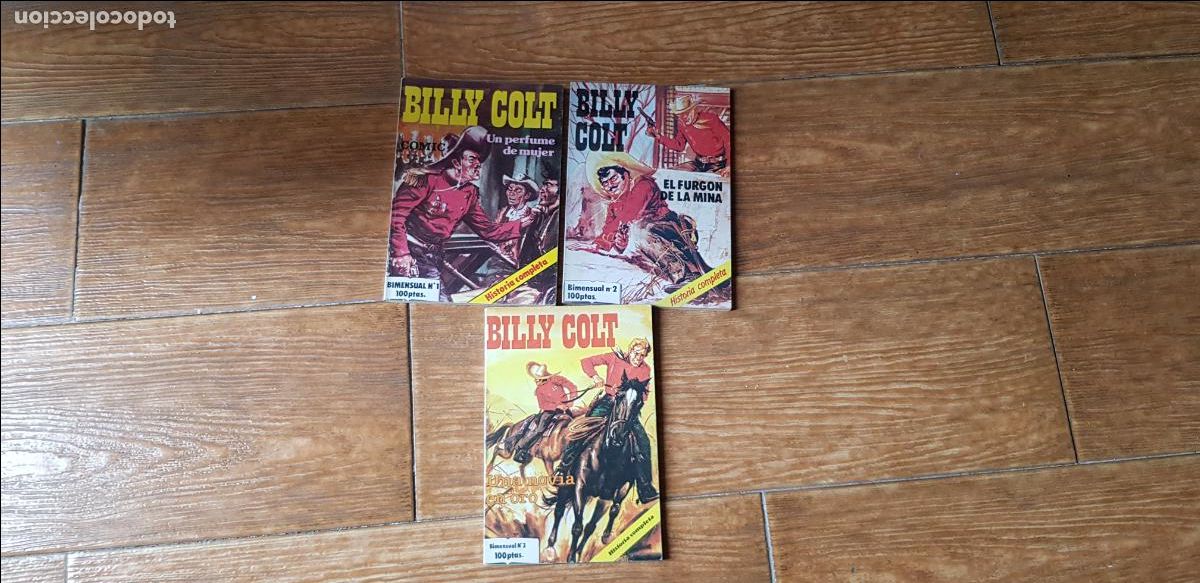 Tebeos: BILLY COLT - / COLECCI&Oacute;N COMPLETA ( 4 N&Uacute;MEROS) EDICIONES PETRONIO - Foto 1