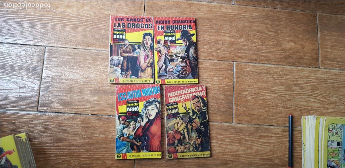 Tebeos: INSPECTOR ARNO - / COLECCI&Oacute;N COMPLETA (4 N&Uacute;MEROS) - Foto 1