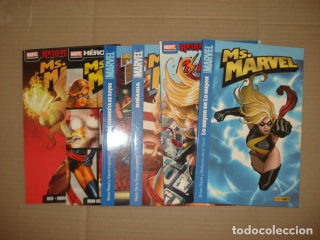Tebeos: Ms. Marvel, 2007, completa, 6 tomos, Panini, impecables - Foto 1
