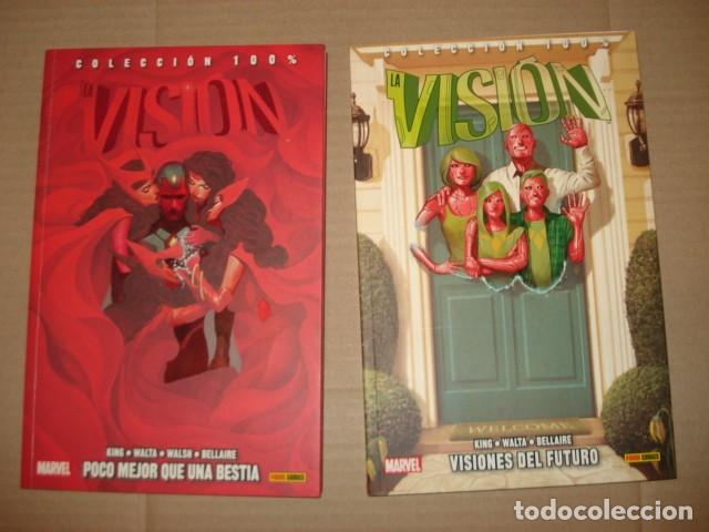 Tebeos: La Visi&oacute;n, 2016, completa, 2 tomos, Panini, impecables - Foto 1