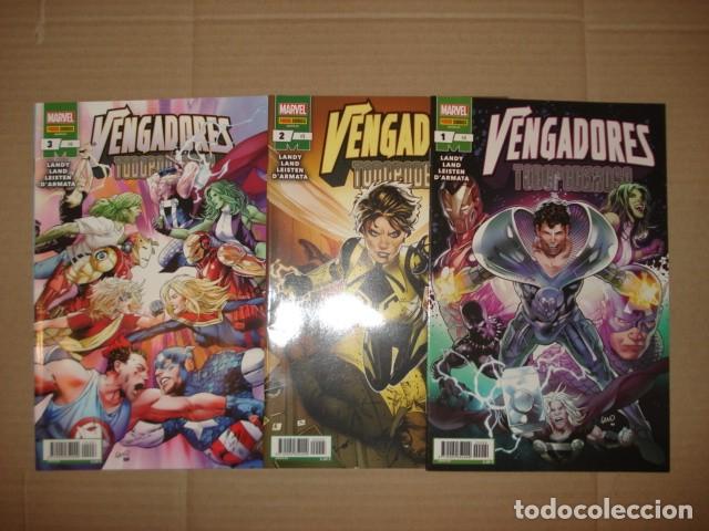 Tebeos: Vengadores Todopoderoso, 2023, serie completa de 3 n&uacute;meros, Panini, impecables - Foto 1
