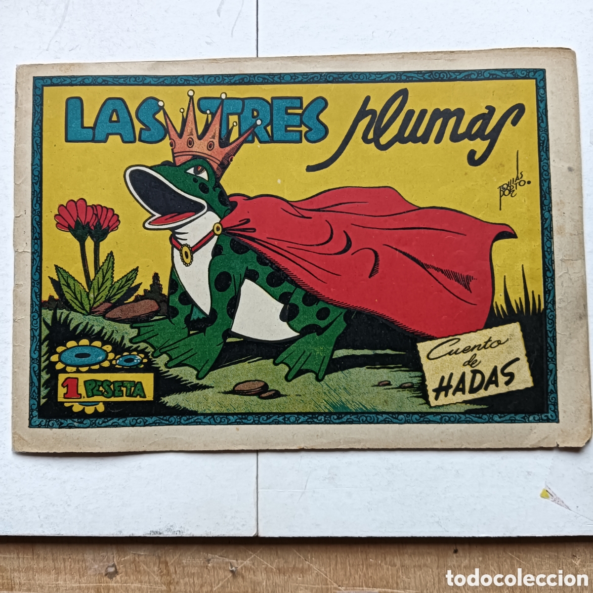 Tebeos: Cuentos de hadas num75 las tres plumas edi. GERPLA - Foto 1