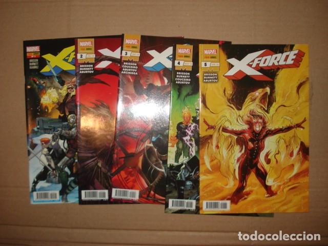 Tebeos: X-Force, 2019, completa, 5 n&uacute;meros, Panini, impecables - Foto 1