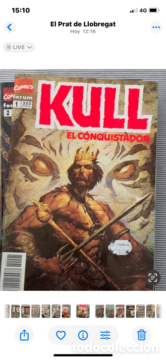 Tebeos: KULL EL CONQUISTADOR - Foto 1