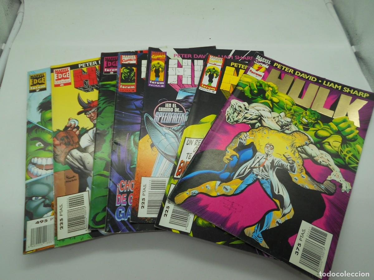 Tebeos: lote hulk 1 al 7---- - Foto 1
