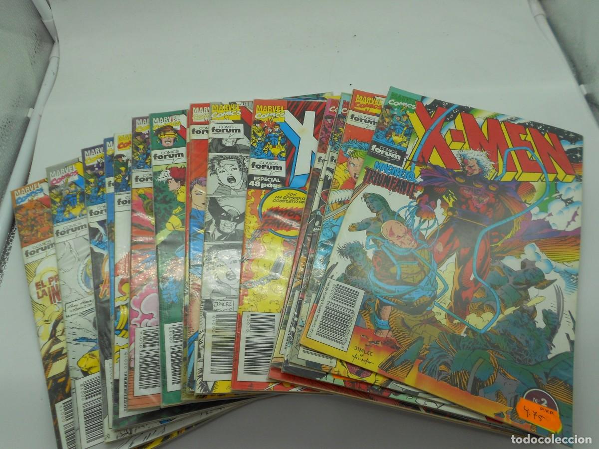 Tebeos: lote x-men n&ordm; 2-4 al 7 y del 9 al 19 - Foto 1